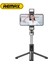 Siyah Remax Tripod Selfie Çubuğu Çift Dolgu Işıkları iPhone ve Tüm Cep Telefonları Için Kablosuz Uzaktan Kontrol Canlı Yayın Tutucu (Yurt Dışından) 2
