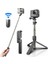 L03 Siyah L03 Taşınabilir Kablosuz Bluetooth Selfie Çubuğu Tripodlu Uzatılabilir Katlanabilir Monopod Ios Android iPhone 12 Pro Gopro Kameralar (Yurt Dışından) 1
