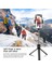 Siyah 3 In 1 Telefon Tutucu Bluetooth Uzaktan Kumanda Selfie Sopa Ayna Akıllı Telefon Braketi ile Mobil Tripod Canlı Akış Monopod (Yurt Dışından) 5