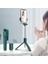 PA6069BK2 Bluetooth Uyumlu Kablosuz Selfie Çubuğu Mini Uzatılabilir Monopod Tripod Uzaktan Deklanşör ile Android Telefon Için Dolgu Işığı (Yurt Dışından) 5