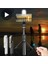 Siyah Işık Yok 70 cm Teleskopik Monopod Tripod Selfie Sopa LED Işık ile iPhone Android Cep Telefonu Tutucu Standı Akıllı Telefon Bluetooth Çubuk Kutup (Yurt Dışından) 2