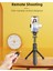 Siyah Işık Yok 70 cm Teleskopik Monopod Tripod Selfie Sopa LED Işık ile iPhone Android Cep Telefonu Tutucu Standı Akıllı Telefon Bluetooth Çubuk Kutup (Yurt Dışından) 3