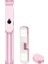 Pembe Taşınabilir Katlanabilir Tripod Selfie Çubuğu Video Bluetooth Uyumlu El Tipi Selfie Çubuğu Dolgu Işığı Telefon Aksesuarları Fotoğraf (Yurt Dışından) 1