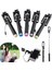Siyah Kablosuz Bluetooth Selfie Çubuk Tripod iPhone Huawei Samsung Android Mobil Monopod Selfie Çubuk Deklanşör Için Uzaktan Kumanda ile (Yurt Dışından) 2