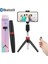 Y11 Siyah Selfie Çubuğu Tripod Bluetooth Uyumlu Cep Telefonu Tutucu Iphone/huawei Çekim Için Standı Görüntülü Arama Selfie Çubuğu Saklayabilir (Yurt Dışından) 3