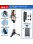 Seçenek 2 Çift Doldurma Işığı Mini Selfie Çubuğu Katlanabilir Tripod, Uzaktan Kablosuz Bluetooth ile Xiao Mi Huawei Android iPhone 14 Telefon (Yurt Dışından) 1