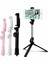 Pembe Taşınabilir Tripod Teleskopik Selfie Sopa Çok Fonksiyonlu Cep Telefonu Fotoğraf Çekme Akıllı Telefon Için Canlı Yayın Selfie Sopa (Yurt Dışından) 5
