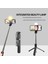 Siyah L03S Bluetooth Kablosuz Selfie Çubuğu Dolgu Işığı Tripod Çok Fonksiyonlu Kamera Braketi Akıllı Telefon Için Alüminyum Alaşım (Yurt Dışından) 4