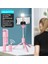 H1S Pembe 360° Dönebilen Selfie Çubuğu Tripod Akıllı Telefon Standı Canlı Yayın Makyaj Teleskopik Katlanabilir Mini Tripod Deklanşör Uzaktan Kumanda (Yurt Dışından) 1