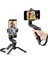 B Bluetooth Mini Akıllı Telefon Tripod Kavrama Sabitleyici, Telefonlar El Sabitleyici Ergonomik Selfie Sopa Tripod IPhone Android Için (Yurt Dışından) 2