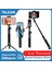 Sadece Selfie Çubuğu Telesın Alüminyum Alaşımlı Selfie Çubuğu 360° Dönüş + Gopro 11 INSTA360 X3 Osmo Action Akıllı Telefon Için Katlanabilir Tripod Telefon Tutucu (Yurt Dışından) 3