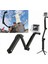 Siyah 3 Yollu Kavrama Su Geçirmez Monopod Selfie Sopa Tripod Standı Gopro Hero 7 6 5 4 Oturum Için Yi 4K Sjcam Eken Go Pro Aksesuarı (Yurt Dışından) 4