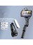 Huaweı Xiaomi IPhone 14 Cep Telefonu Akıllı Telefon Için Dolgu Işığı ile Yeni Bir Gimbal Sabitleyici Selfie Çubuğu Tripod Kablosuz Bluetooth (Yurt Dışından) 5