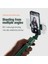 H6S Siyah Kablosuz Selfie Sopa Bluetooth Katlanabilir Mini Tripod Fotoğraf Canlı Ios Android Için Dolgu Işığı ile Uzaktan Deklanşör (Yurt Dışından) 5
