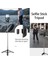 1 Işık ile 100 cm 150/160 cm Bluetooth Kablosuz Selfie Çubuğu Mini Tripod Dolgu Işığı ile Uzatılabilir Monopod iPhone Android Telefon Için Uzaktan Deklanşör (Yurt Dışından) 3