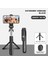 BLACK-100CM 5 In 1 Selfie Çubuk Tripod, Telefon iPhone Samsung Için Mobil Kablosuz Bluetooth Sabitleyici Tutucu Için Işık Uzaktan Kumandalı (Yurt Dışından) 1
