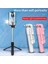 R1 Mavi Yeni Mini Bluetooth Kablosuz Selfie Çubuğu Geri Çekilebilir Katlanır Monopod, Ios Android Için Dolgu Işığı Uzaktan Kumanda Deklanşör ile (Yurt Dışından) 4