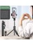 K05 80 cm Uzun Kablosuz Bluetooth Selfie Sopa Katlanabilir Mini Tripod Ios Android Telefon Standı Için Uzaktan Kumanda ile Cep Telefonu Tripod (Yurt Dışından) 2