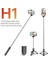 H1 Siyah Bluetooth Selfie Sopa Cep Telefonu Tutucu Geri Çekilebilir Taşınabilir Çok Fonksiyonlu Mini Tripod Kablosuz Uzaktan Deklanşör (Yurt Dışından) 1