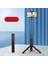 Siyah Taşınabilir Sabitleyici Selfie Sopa Tripod 360 Derece Dönme Bluetooth Selfie Uzaktan Kumanda iPhone Android Için Uzatılabilir (Yurt Dışından) 1