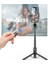 L12D Yeni L12/L12D Taşınabilir Kablosuz Bluetooth Telefon Teleskopik Selfie Sopa Tripod Dolgu Işığı ile Huawei iPhone Android Xiaomi Için (Yurt Dışından) 3