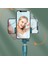 Yeşil Kablosuz Bluetooth Uyumlu Selfie Çubukları Katlanabilir Mini Tripod Deklanşör Uzaktan Kumanda Xiaomi Huawei iphone Ios Android Için (Yurt Dışından) 5