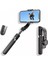 Sabitleyici Yok Beyaz Telefon Kablosuz Bluetooth Selfie Çubuğu Tripod Sarsıntı Önleyici El Dengesi Sabitleyici (Yurt Dışından) 2