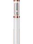 Beyaz Evrensel Bluetooth Selfie Çubuğu iPhone Huawei Vivo Oppo Xioami Özel Kamera Otoportre Tripod Entegre Canlı Seyahat (Yurt Dışından) 1