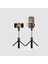 Siyah Yenı Selfie Sopa Bluetooth Uyumlu Dolgu Işık Halkası Tripod Katlanabilir Monopodlar Evrensel Cep Telefonu Braketi El Gimbal (Yurt Dışından) 3