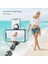 Siyah Yenı Selfie Sopa Bluetooth Uyumlu Dolgu Işık Halkası Tripod Katlanabilir Monopodlar Evrensel Cep Telefonu Braketi El Gimbal (Yurt Dışından) 5