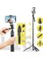 Siyah Canlı Bluetooth Özçekim Çubuğu Tripod Standı Katlanabilir Monopod Gopro Aksiyon Kameraları Akıllı Telefonlar Için 1/4 Vida ile Denge Sabit (Yurt Dışından) 2