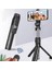 B Bluetooth Selfie Çubuğu 360 Derece Mini Tripod Uzatılabilir Monopod Ios Android Telefon Kamera Için Dolgu Işığı ile Uzaktan Deklanşör (Yurt Dışından) 2