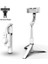 Stil A Beyaz LED Gimbal Sabitleyici iPhone Android Cep Cep Telefonu Cep Telefonu Akıllı Telefon Eylem Kamera Kolu Kavrama Selfie Çubuğu Video Tripod (Yurt Dışından) 1