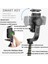 Stil A Beyaz LED Gimbal Sabitleyici iPhone Android Cep Cep Telefonu Cep Telefonu Akıllı Telefon Eylem Kamera Kolu Kavrama Selfie Çubuğu Video Tripod (Yurt Dışından) 4