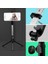 Pembe Taşınabilir Tripod Cep Telefonu Selfie Sopa Uzaktan Kumanda ile Teleskopik Telefon Bluetooth Sopa Huawei iPhone Android Için Yeni (Yurt Dışından) 2