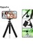 Mavi Tripod Seti Tripod Braketi Cep Telefonu Tutucu Cep Telefonu Kamera Selfie Çubuğu Monopod Kamera Montaj Desteği iPhone 13 12 11 Için Uzaktan Kumanda (Yurt Dışından) 5