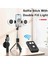 Pembe Kablosuz Bluetooth Uyumlu Selfie Sopa LED Halka Işık Uzatılabilir El Monopod Canlı Tripod IPhone x 8 Android L6Q2 (Yurt Dışından) 3