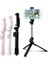 Siyah Selfie 3 In 1 Kablosuz Bluetooth Uyumlu Selfie Sopa Iphone Xs 11 Selfi Sopa Için Katlanabilir Monopod El Sopa (Yurt Dışından) 2