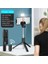 Siyah Dolgu Işığı Ekleme Selfie Çubuğu Tripod, Kablosuz Uzaktan Kumandalı, Mini Uzatılabilir Selfie Çubuğu 360° Döndürme Akıllı Telefonlar Için Telefon Standı Tutucu Tutucu (Yurt Dışından) 1