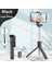 Siyah 6 In 1 Kablosuz Bluetooth Özçekim Çubuğu Tripod Cep Telefonu Zamanlayıcı Güzellik Dolgu Işığı Kısa Video Canlı Masaüstü Tripod Uzatmak (Yurt Dışından) 2