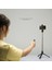 Kırmızı Evrensel Android/ıos Telefon Katlanır Uzatılabilir Çubuk Tripod + Klip Selfie Selfie Denetleyici Seti Uzaktan Otomatik Çubuk Tutucu + Bluetooth (Yurt Dışından) 5