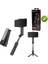 Paket ile Tongdaytech 3 In 1 Bluetooth Selfie Çubuğu El Gimbal Sabitleyici Tripod Para Movil Iphone 11 12 Pro Max Samsung Xiaomi (Yurt Dışından) 1