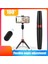 Y9 Siyah Selfie Çubuğu Tripod Bluetooth Uyumlu Cep Telefonu Tutucu Iphone/huawei Çekim Için Standı Görüntülü Arama Selfie Çubuğu Saklayabilir (Yurt Dışından) 2