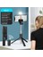 Siyah Cep Telefonu Selfie Çubuğu Güzellik Dolgu Işığı Tripod iphone 8 11 12 Pro Bluetooth Selfie Çubuğu Xiaomi Huawei Telefon Standı (Yurt Dışından) 2