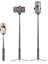 Siyah Bluetooth Selfie Sopa Tripod ile Taşınabilir El Kablosuz Selfie Sopa Monopod Bluetooth Uzaktan iPhone 7 Xiaomi Telefonları (Yurt Dışından) 3