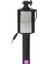 Gül Kırmızı Mini Selfie Çubuğu Taşınabilir Ayna ile Uzatılabilir Monopod Selfie Kutuplu El Tipi Kablolu Selfie Çubuğu iPhone Xiaomi Için Smartpho Için (Yurt Dışından) 1