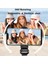 iPhone 12 Samsung Xiaomi Huawei Monopod Selfie Deklanşörü Için Siyah Evrensel Bluetooth Selfie Çubuğu Tripod (Yurt Dışından) 5