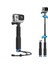 Siyah Blakc El Monopod Selfie Sopa Gopro Kahraman 987 65 4 3 Xiaomi Yi 4K Lite Mijia SJ4000 Sj6/8/9/10 Eylem Soocoo C30 S300 Eken H9 (Yurt Dışından) 5