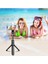 Beyaz Işıklı Kablosuz Bluetooth Selfie Çubuğu Dolgu Işığı ile Uzatılabilir Katlanabilir Tripod Standı Ios Android Için Canlı Yayın Telefon Tutucu (Yurt Dışından) 4