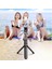 Beyaz Işıklı Kablosuz Bluetooth Selfie Çubuğu Dolgu Işığı ile Uzatılabilir Katlanabilir Tripod Standı Ios Android Için Canlı Yayın Telefon Tutucu (Yurt Dışından) 5